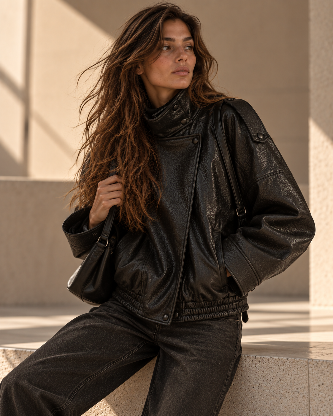 Chaqueta de Cuero