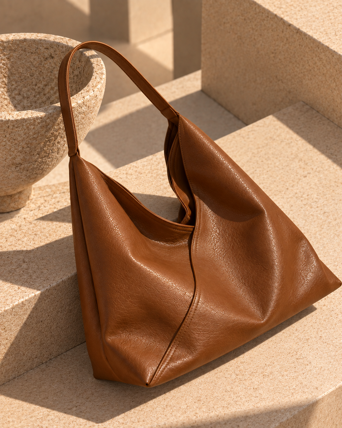 Bolso Hobo Piel