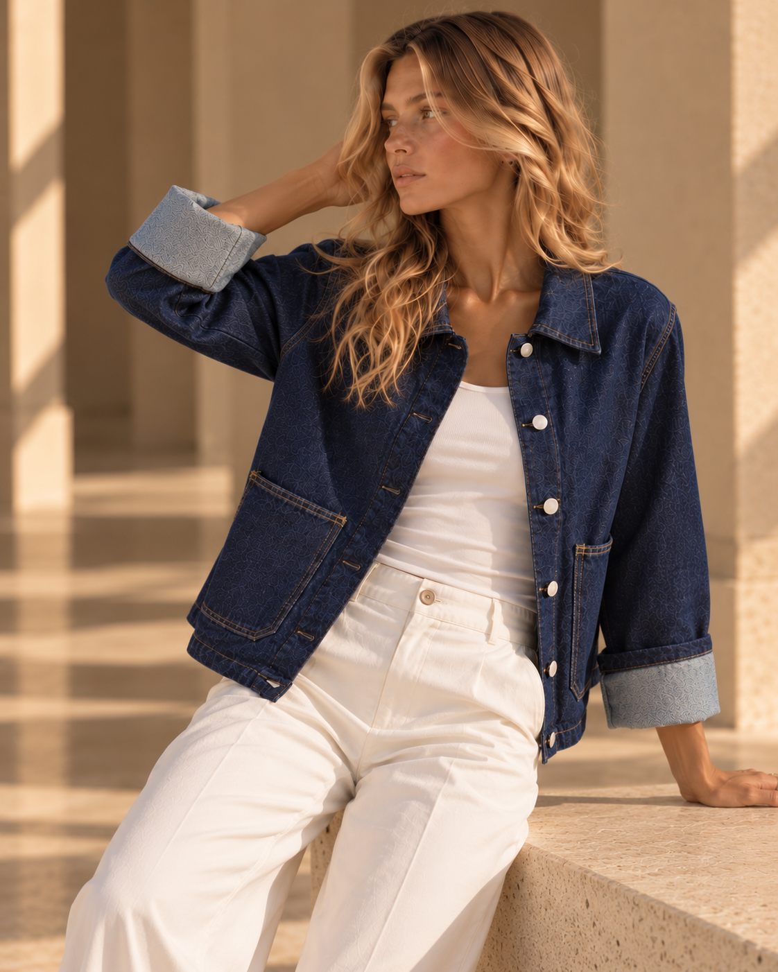 Cazadora Denim