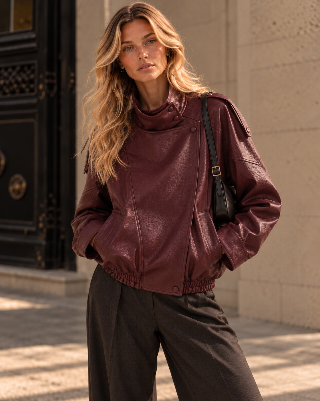 Chaqueta de Cuero