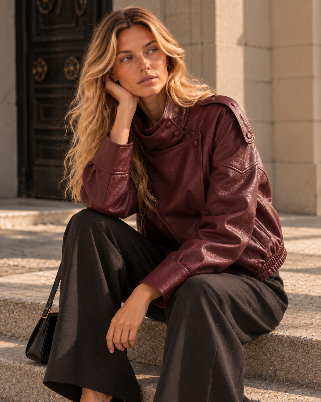 Chaqueta de Cuero