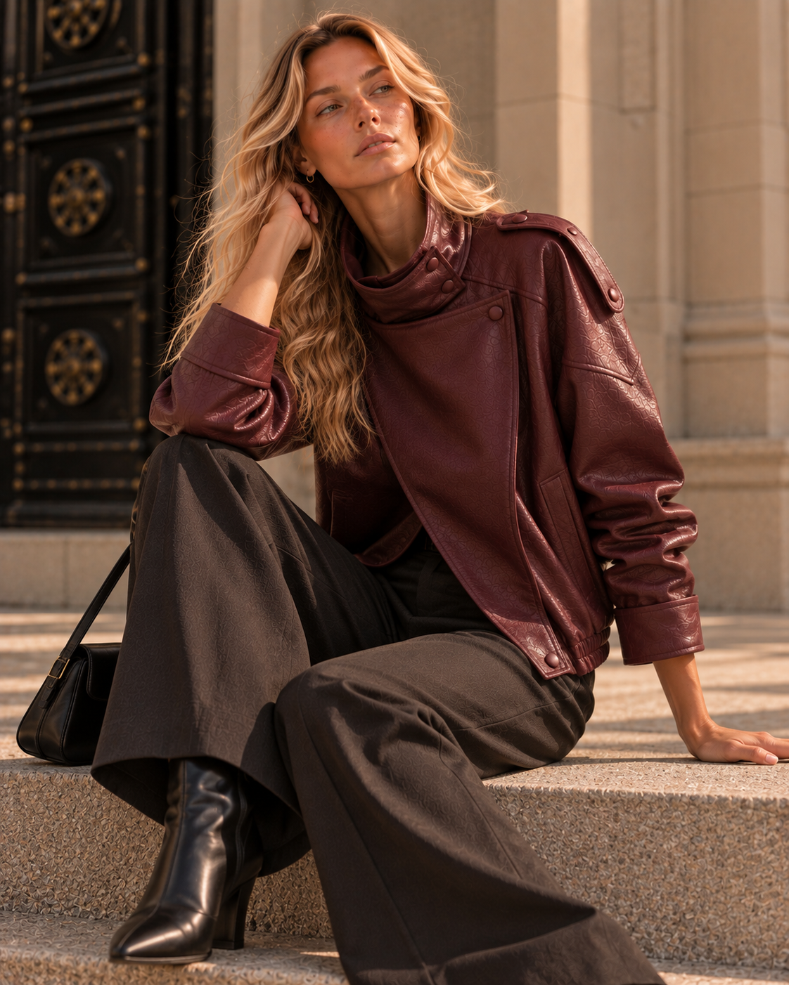 Chaqueta de Cuero